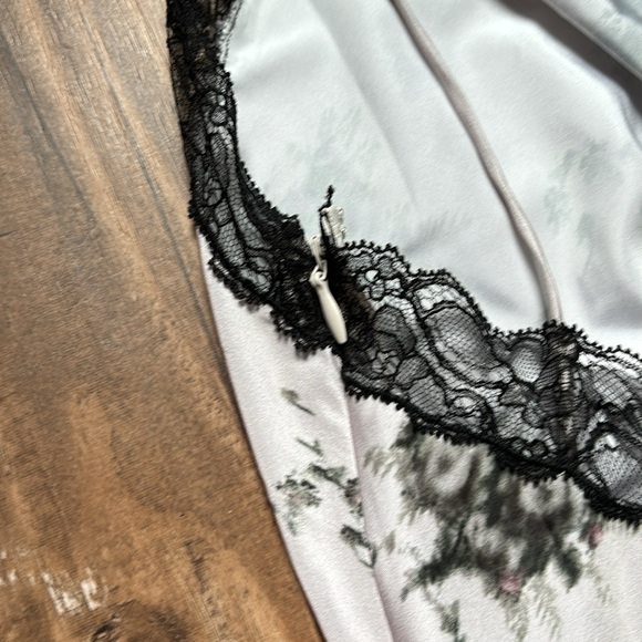 The Brock Collection Floral Lace Trimmed Maxi Dress - Picture 12 of 12